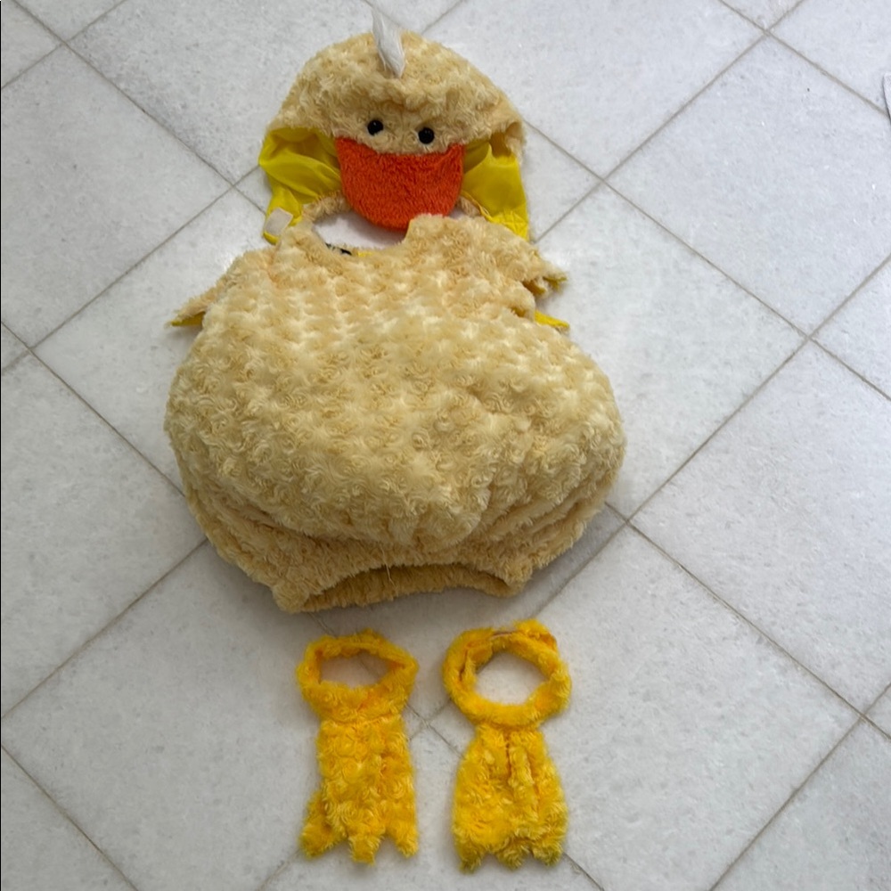 Adorable Duckling Kids Costume